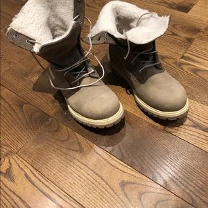 Woman’s Timberland boots